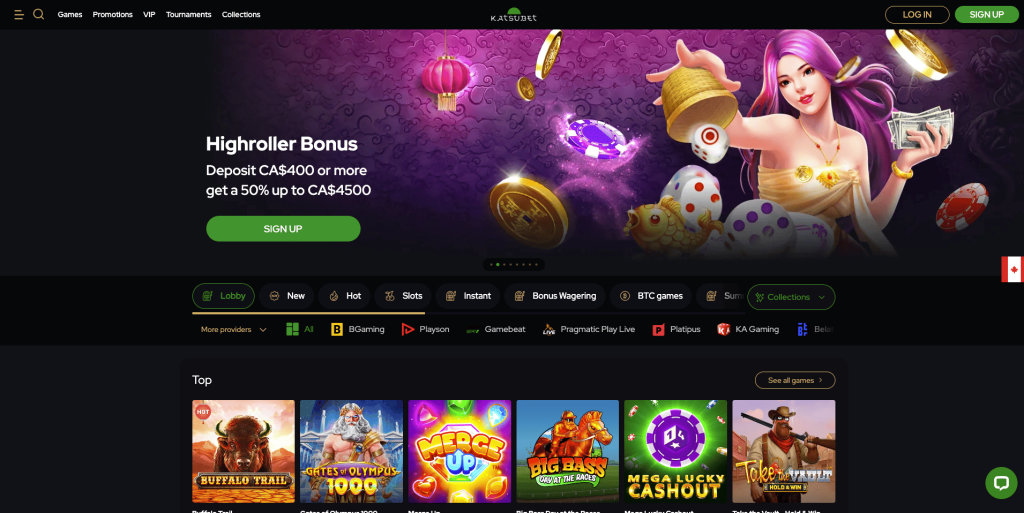 Katsubet Casino Canada