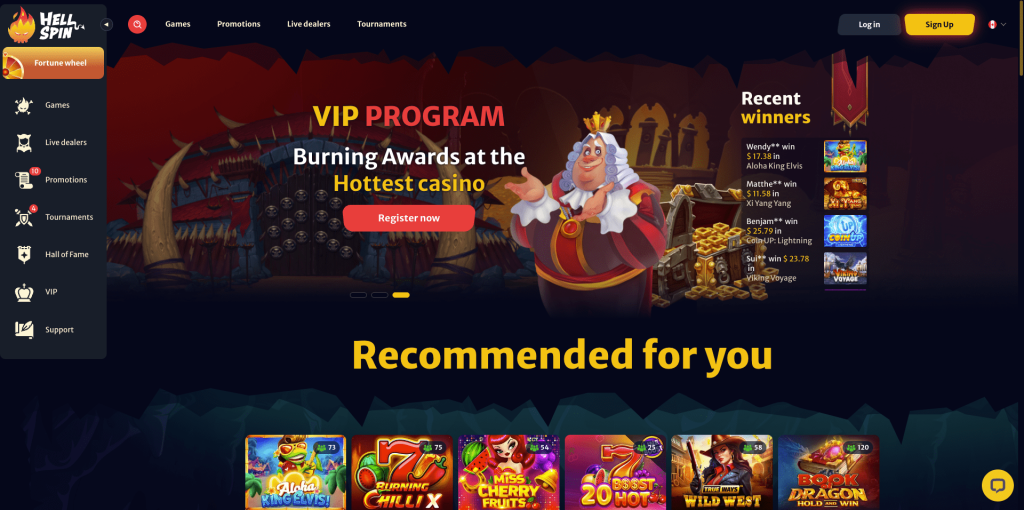 HellSpin Casino Canada