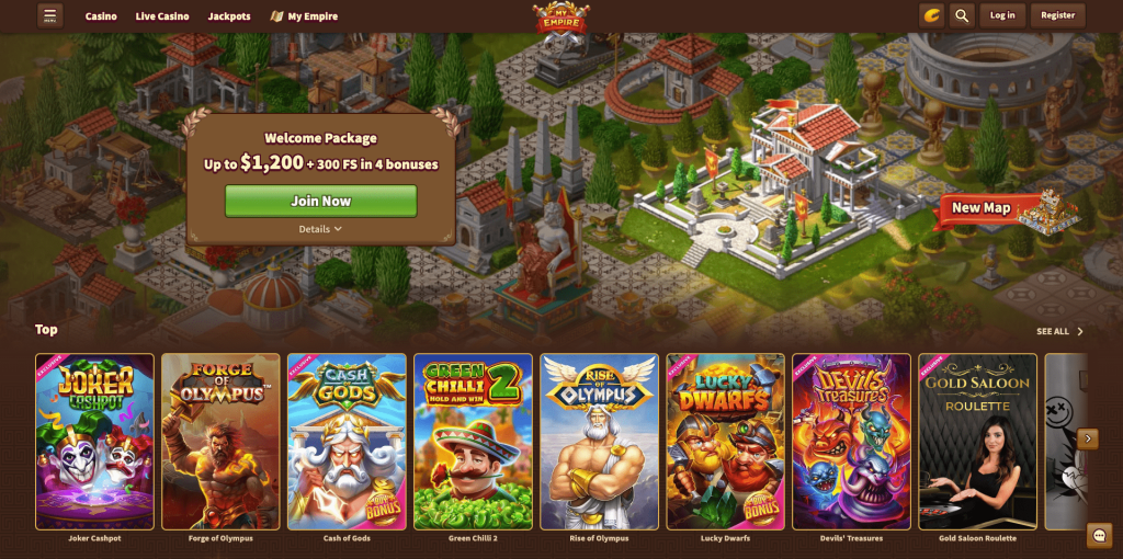 My Empire Casino Canada