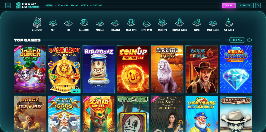 PowerUp Casino Slots
