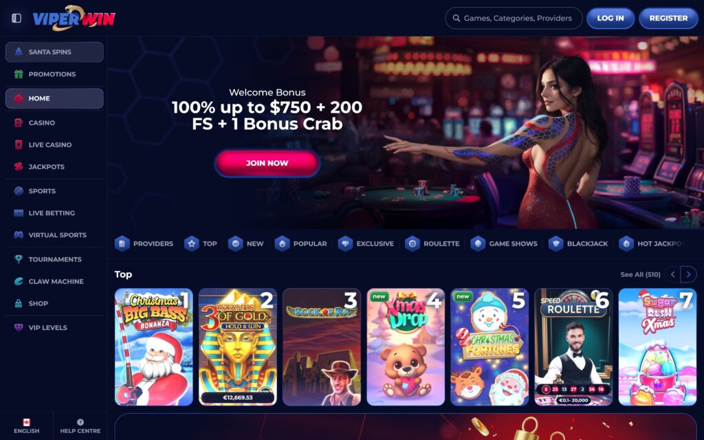 ViperWin casino Canada