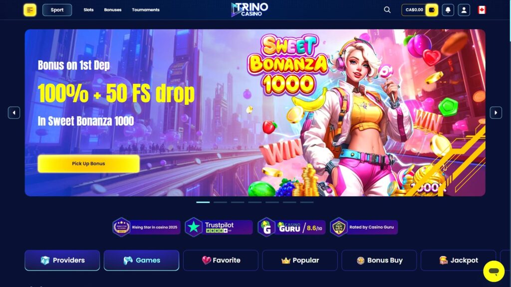 Trino casino Canada