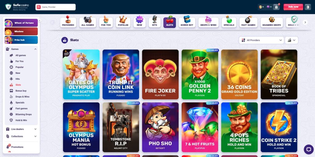 SafeCasino Slots