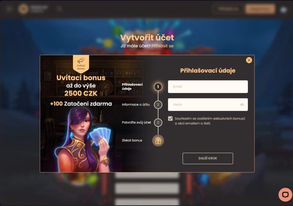 National Casino Registrace