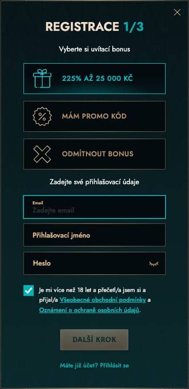 Dolly casino registrace