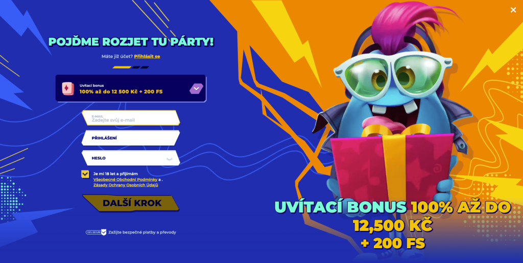 MR Pacho casino registrace