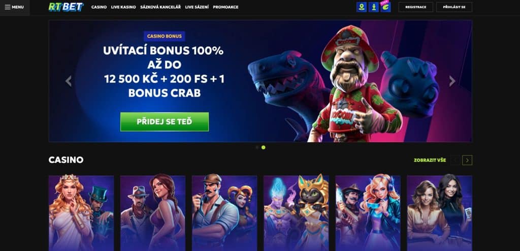 RTbet casino Česká republika