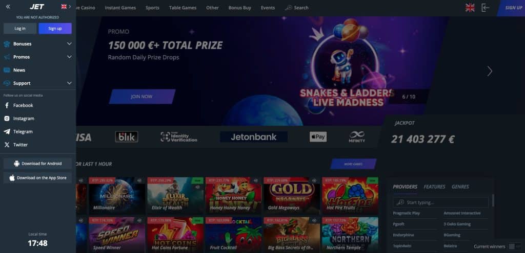 Jet casino Česká republika