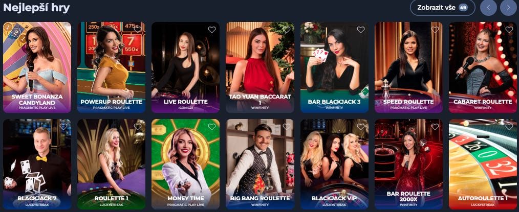 Casino s živými dealery