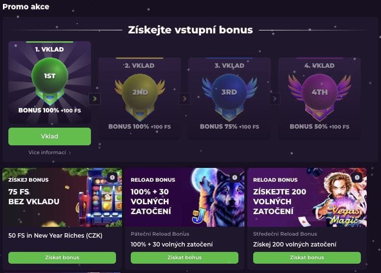 Rockstar casino bonusy