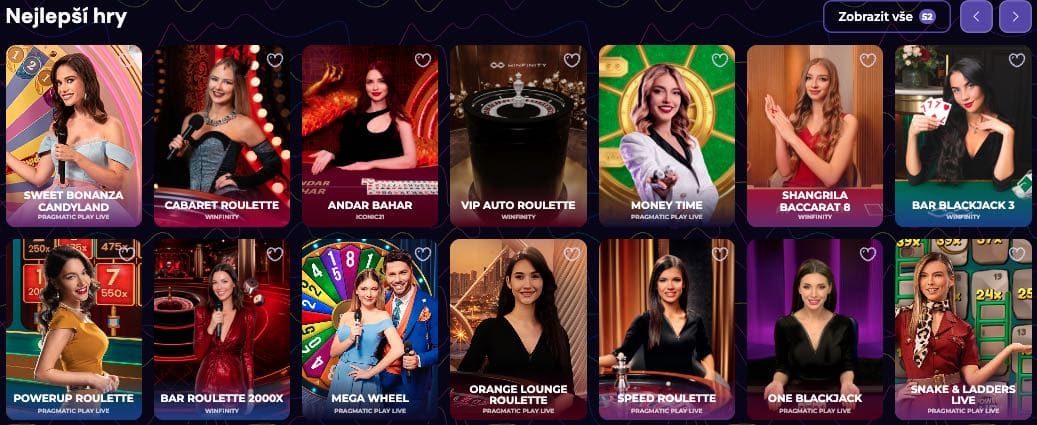 Casino s živými dealery