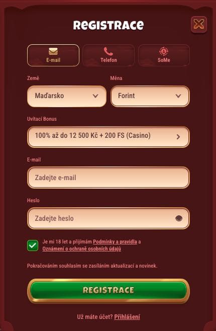 Magius casino registrace