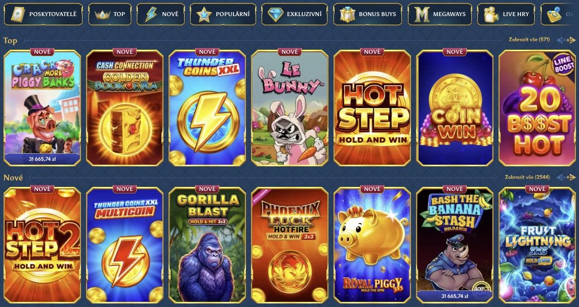 Casea casino hrací automaty