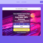 Casino Days kasiino registreerimine