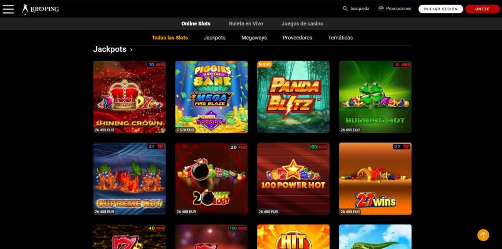 lordping tragaperras