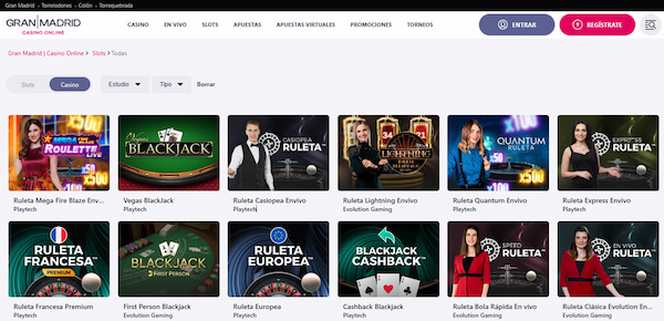 Live dealer casino