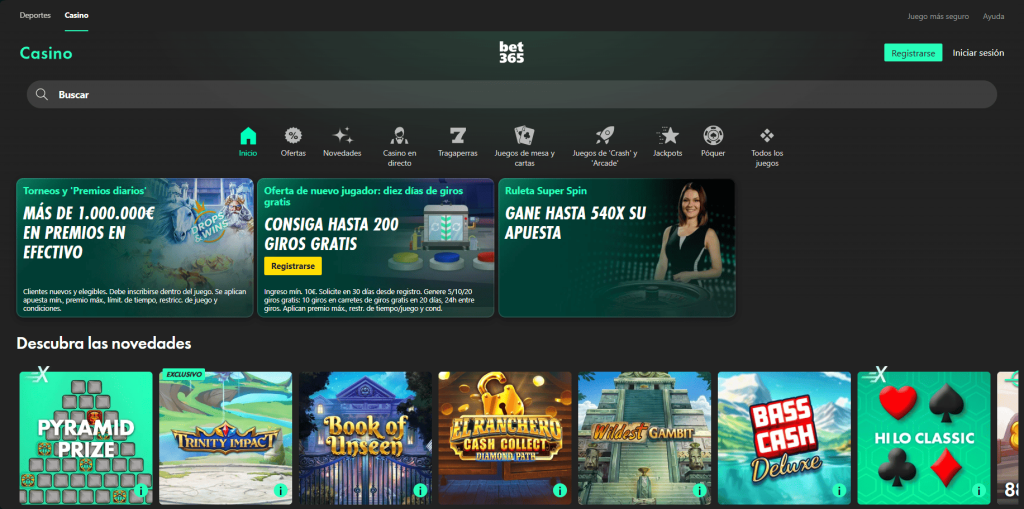 bet365 casino espana
