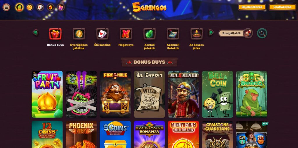 5gringos jatekok