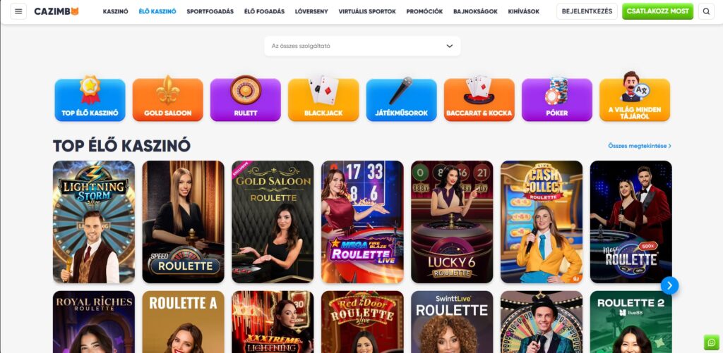 cazimbo elo kaszino