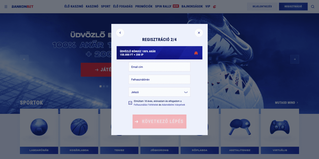 BankonBet Casino Bejegyzés