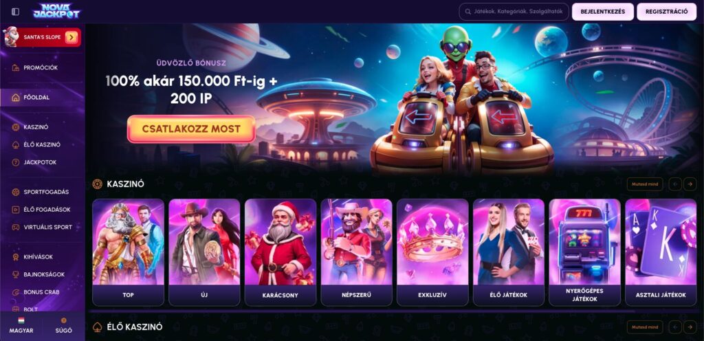 Nova Jackpot Casino Magyarország