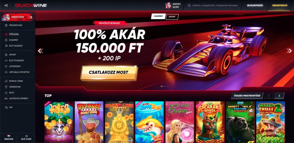 Quickwin Casino Magyarország