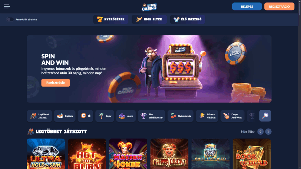 Bison Casino Magyarország