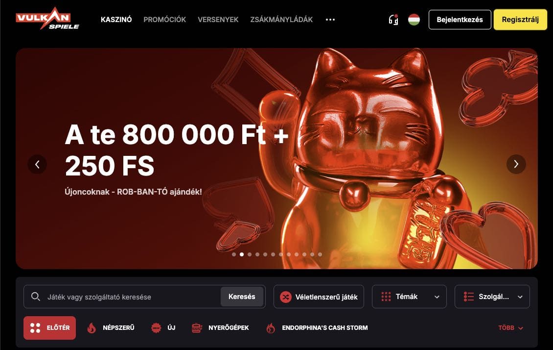 Vulkan Spiele Casino Magyarország