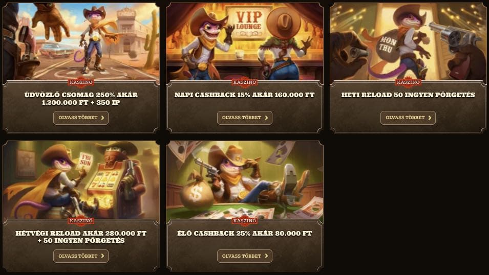 Lizaro Casino bónuszok