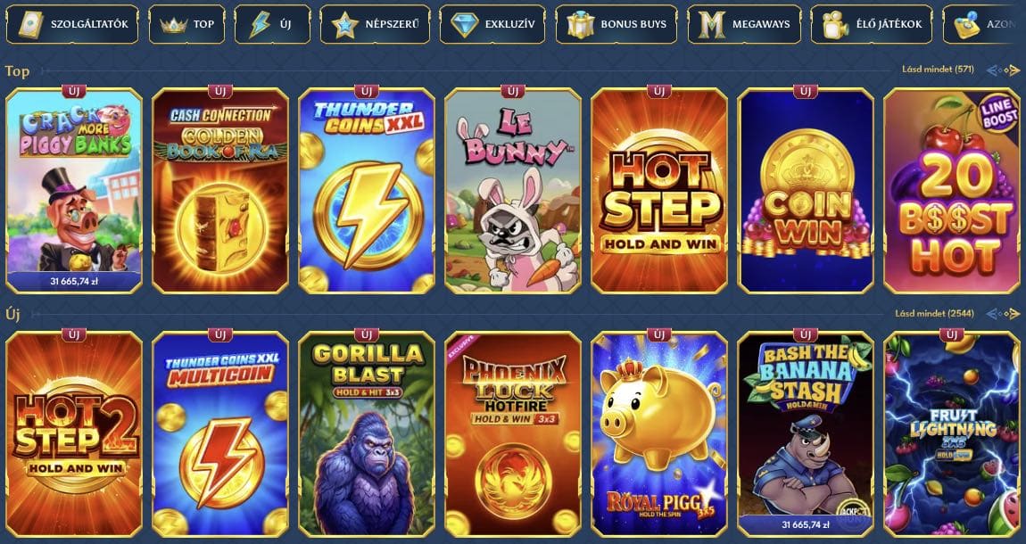 Casea casino nyerőgépek