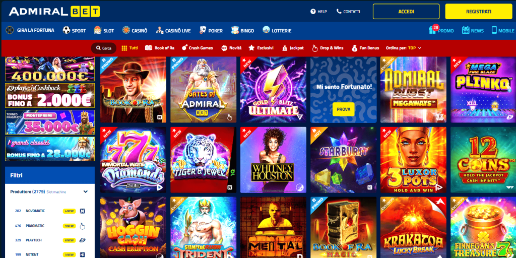 Slot del casinò AdmiralBet