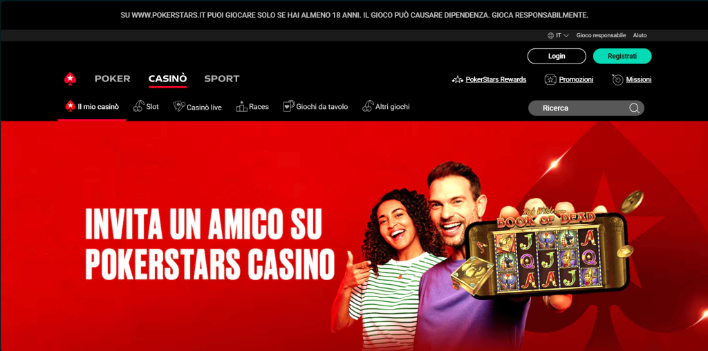 PokerStars casinò Italia