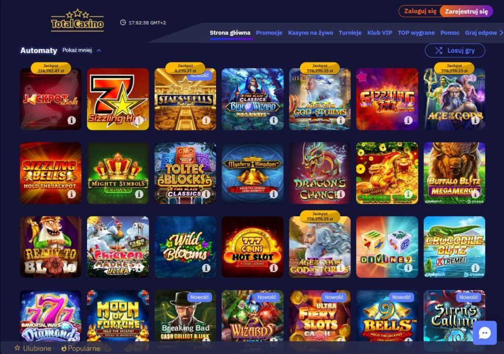 Total Casino sloty