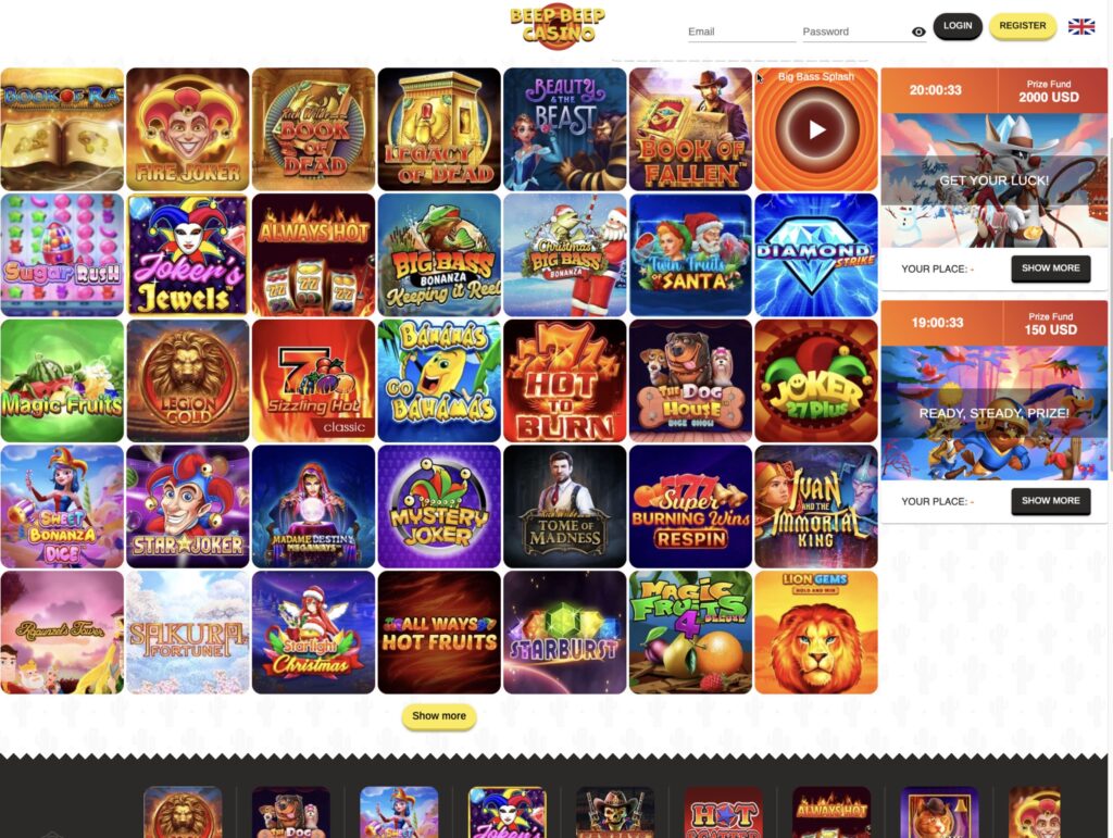 Beep Beep Casino automaty do gier