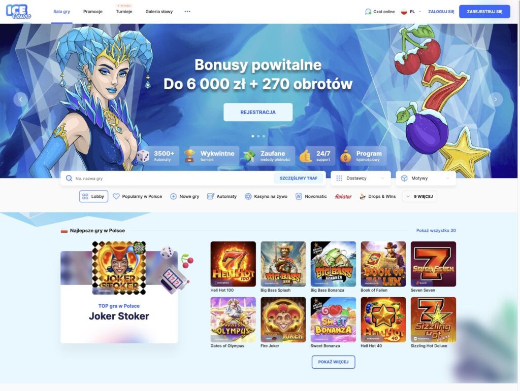Ice Casino oficjalna strona