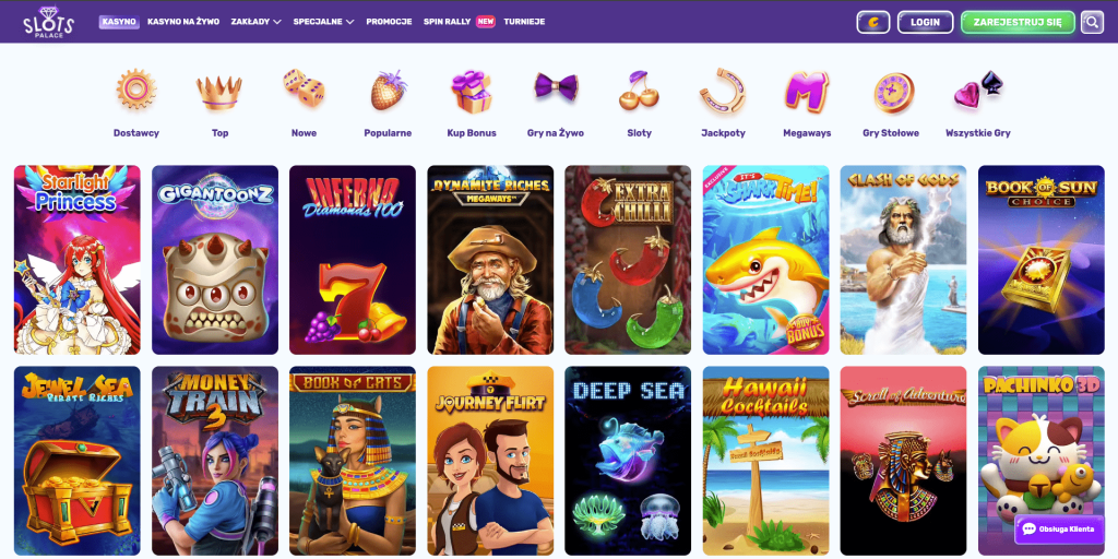 SlotsPalace casino automaty do gier