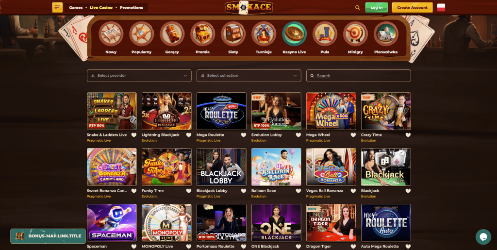 Gra z krupierami na żywo