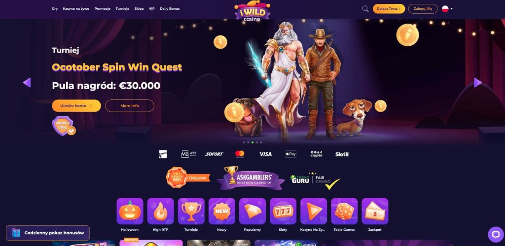 iWild casino Polska