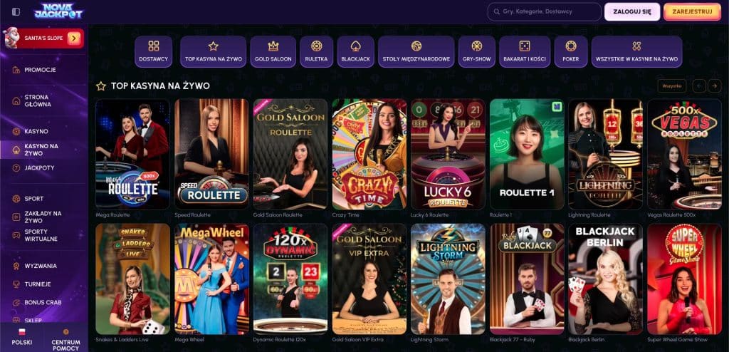 Gra z krupierami na żywo