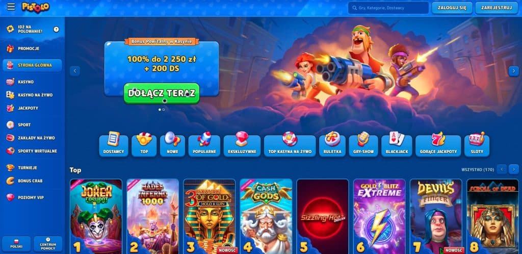 Pistolo casino Polska