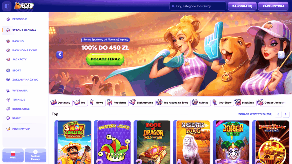 Spinbara casino Polska