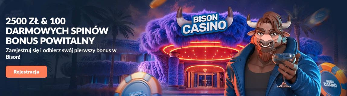 Bison casino bonus powitalny