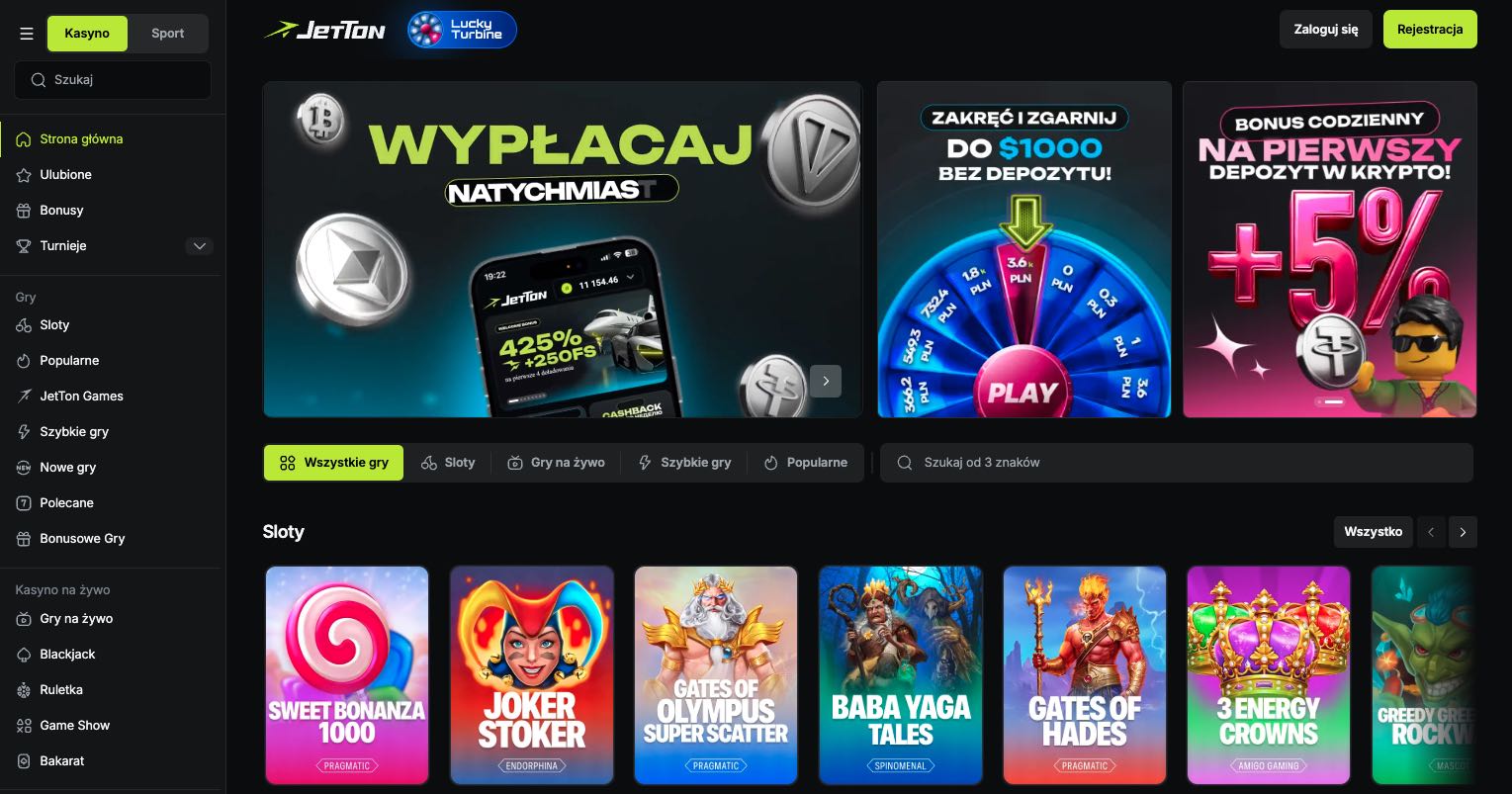 JetTon casino Polska