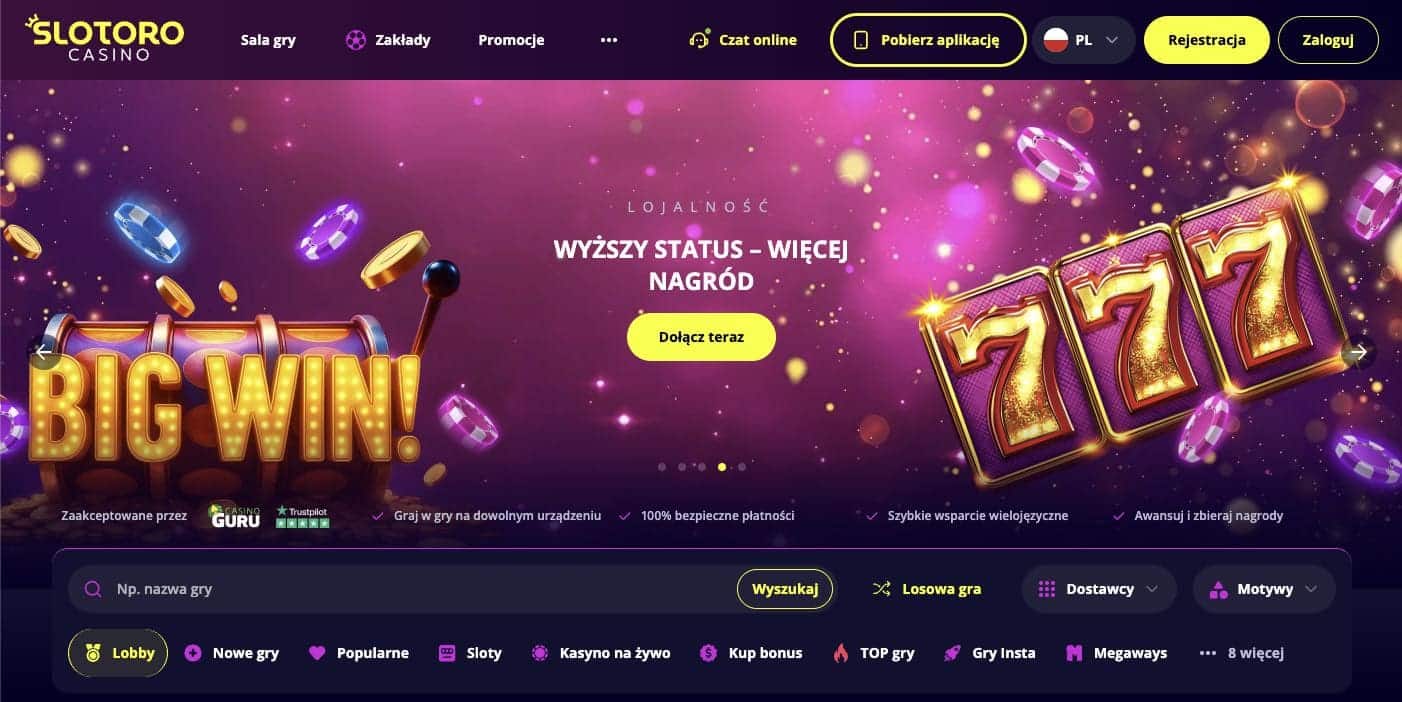Slotoro casino Polska