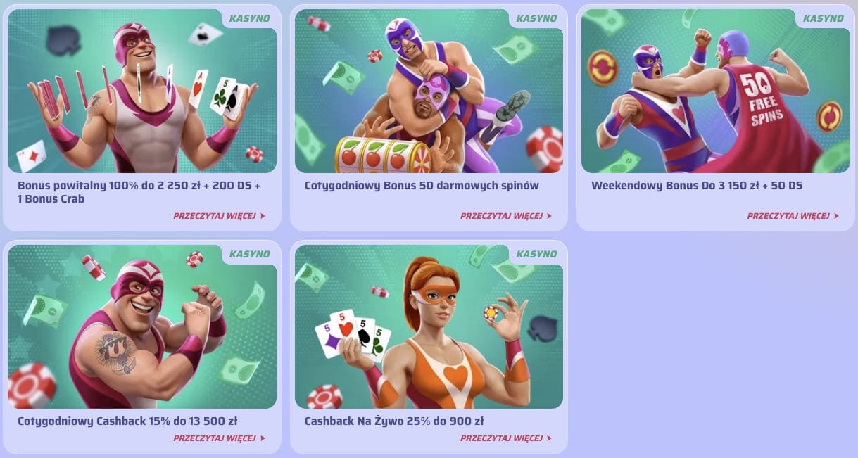 Spinrollz casino bonusy