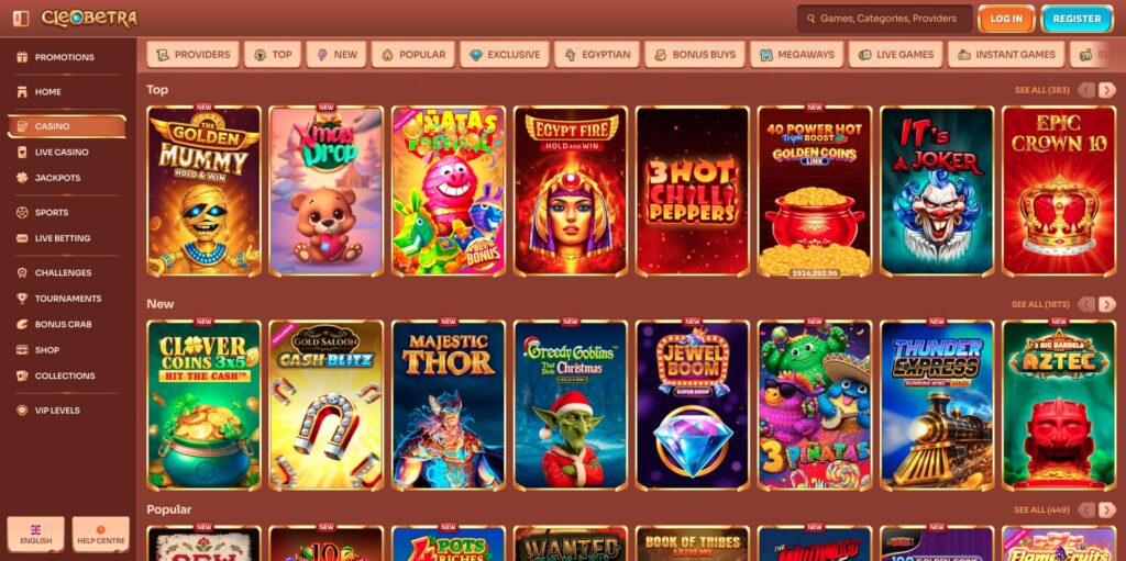 Cleobetra Casino Slots