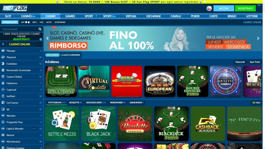 Betflag casino