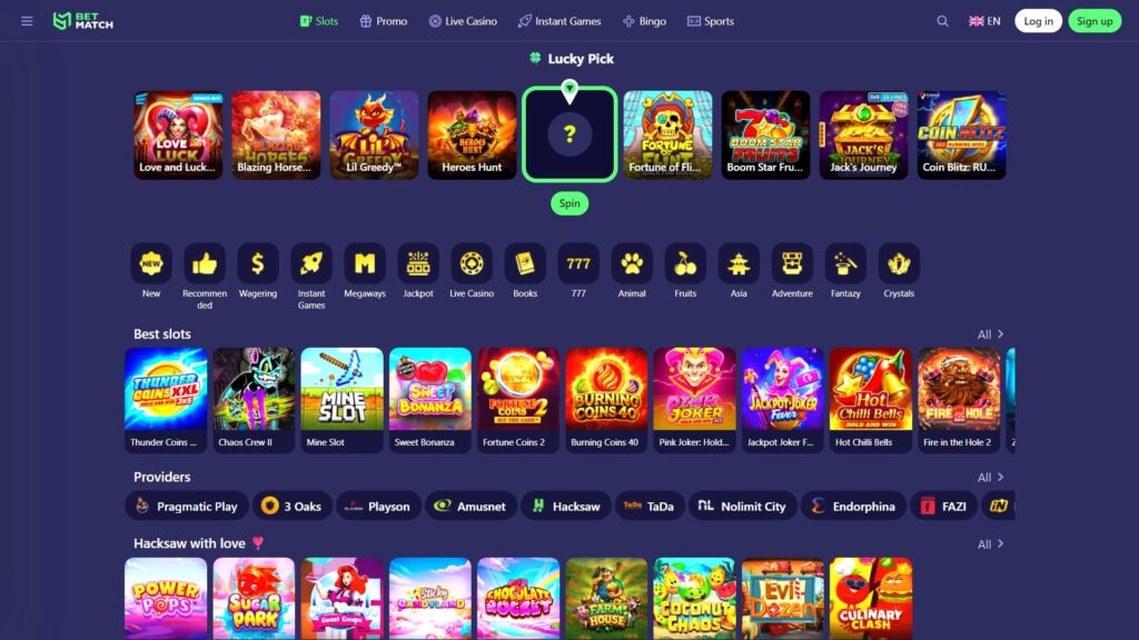 Betmatch casino slots