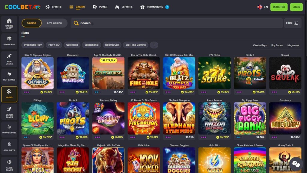 Coolbet casino slots