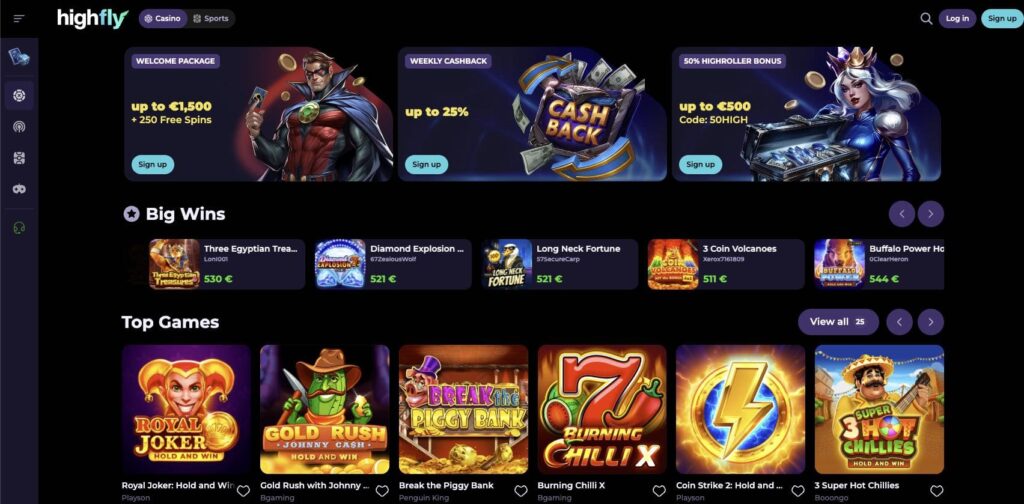 HighflyBet casino review